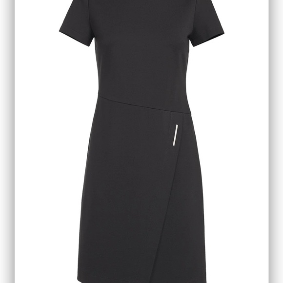 Cop.Copine Ritona Asymmetrical Black Dress - Picture 5 of 15